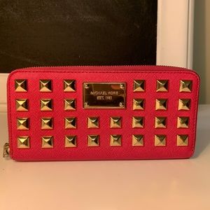 Michael Kors Studded Clutch